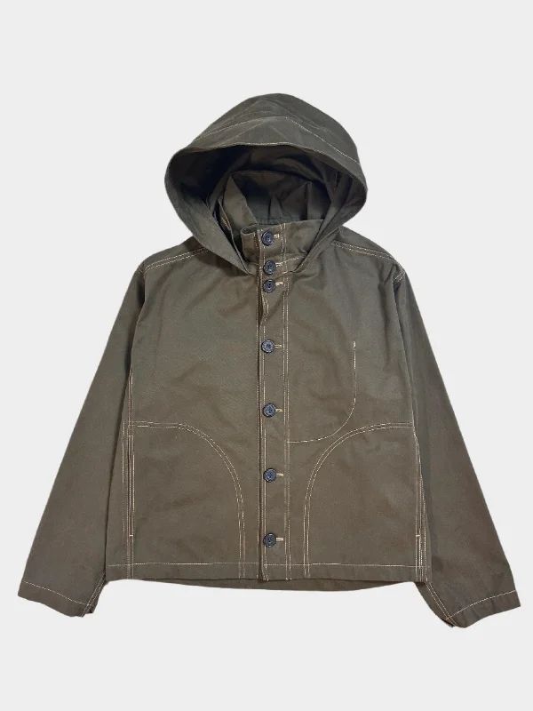 Bargain Prices Denim Hooded Jacket