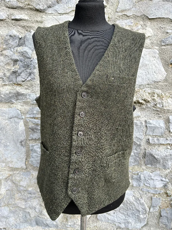 Markdown Madness Brown tweed waistcoat Small