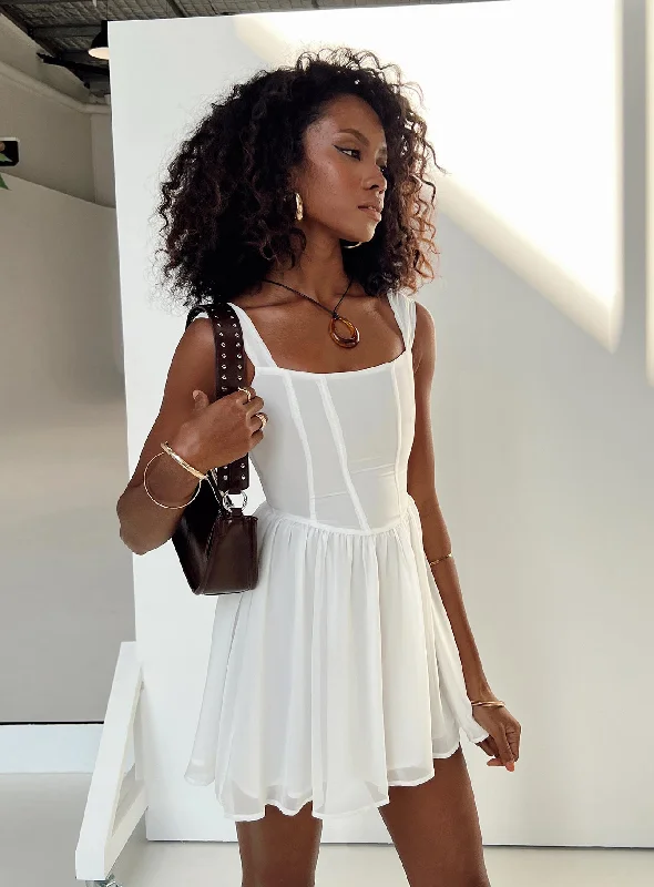 Online Exclusive Kameliah Mini Dress White