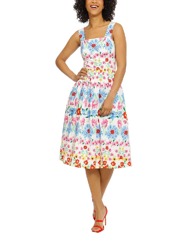Low Prices Maggy London Poplin Midi Dress