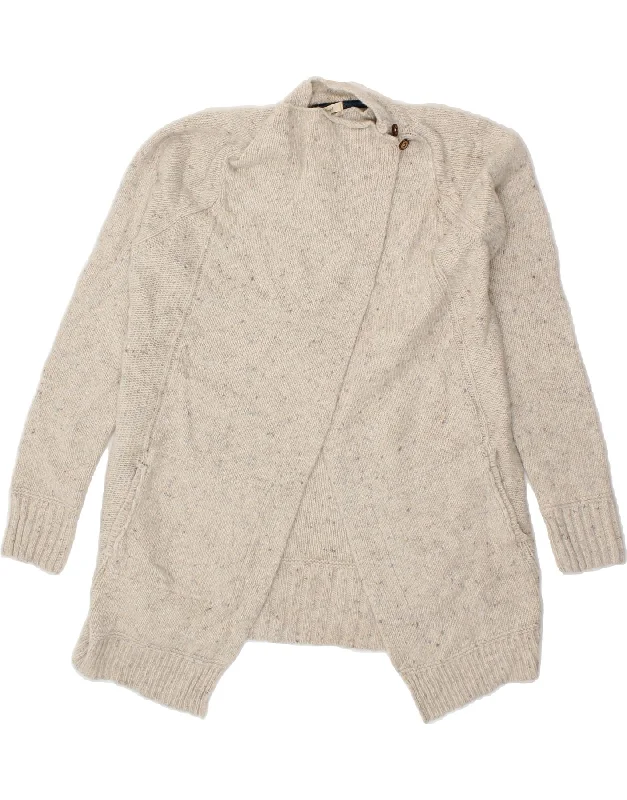Unmissable Offer WHITE STUFF Womens Oversized Cardigan Sweater UK 10 Small Grey Flecked