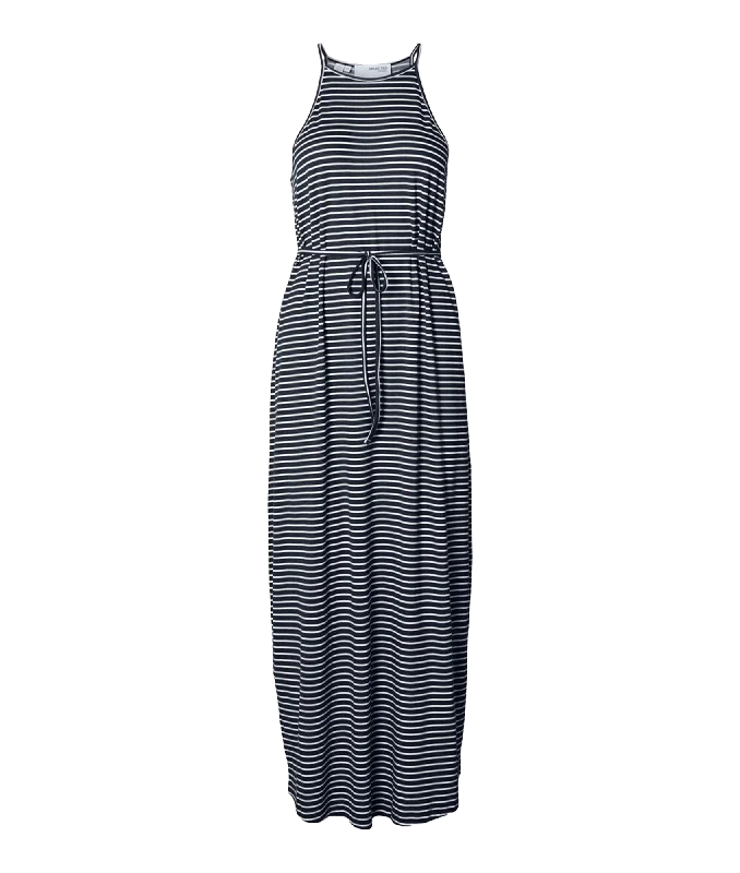 Striped Maxi Dress - Multi