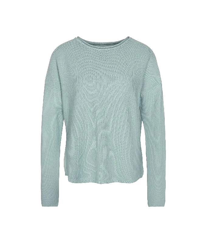 Marine Crew Neck Jumper - Blue