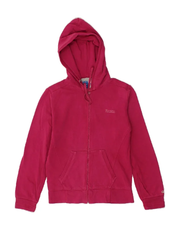 Savings Event CHAMPION Womens Heritage Classic Fit Zip Hoodie Sweater UK 12 Medium Pink Savings Event CHAMPION Womens Heritage Classic Fit Zip Hoodie Sweater UK 12 Medium Pink