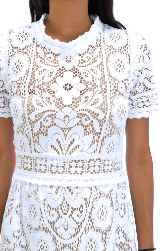 Reduced Prices Other Bohemian Lace Wedding Gown