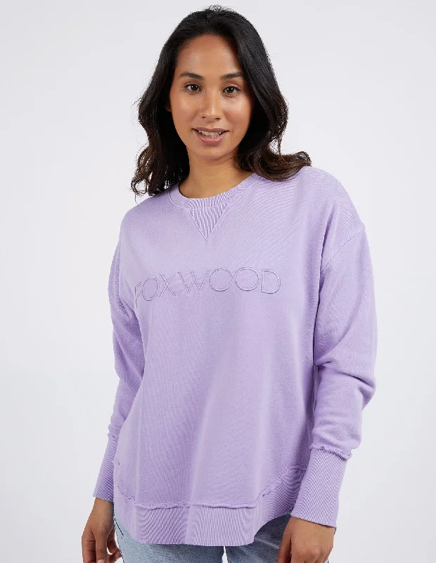 Buy Now Foxwood Simplified Crew - Lavender