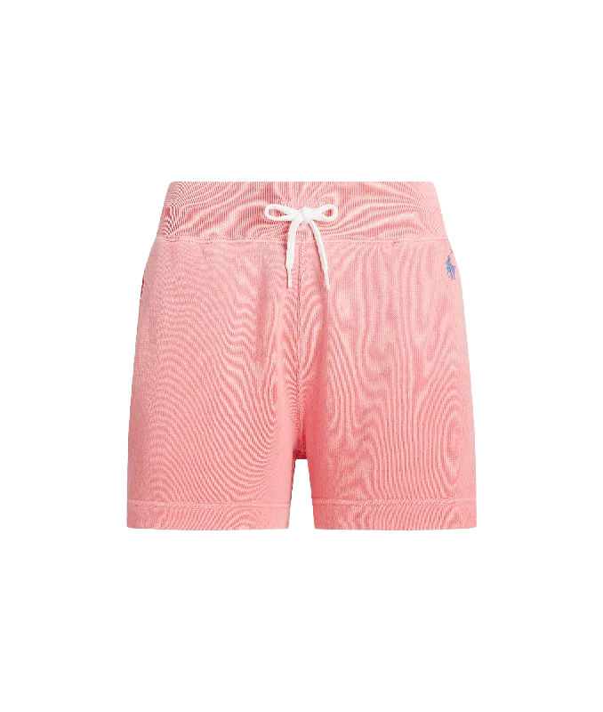 Fleece Drawstring Short - Pink