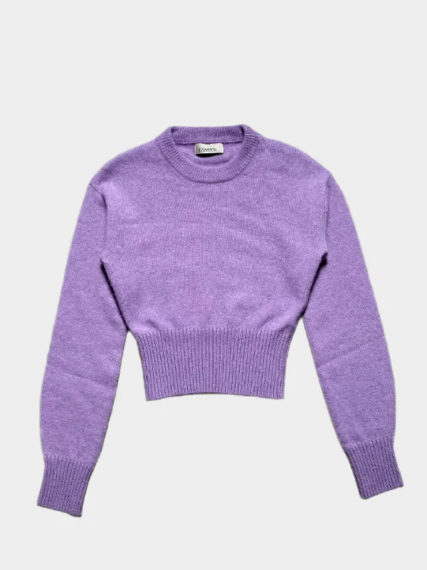 Exclusive Savings Crop Soft Cashmere Jumper