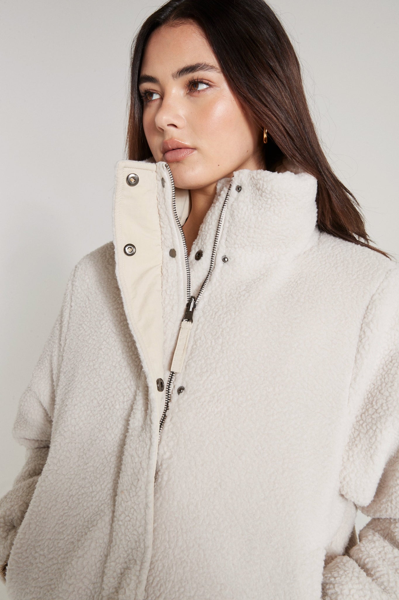 Savings Galore All Fenix Shearling Reversible Puffer Jacket