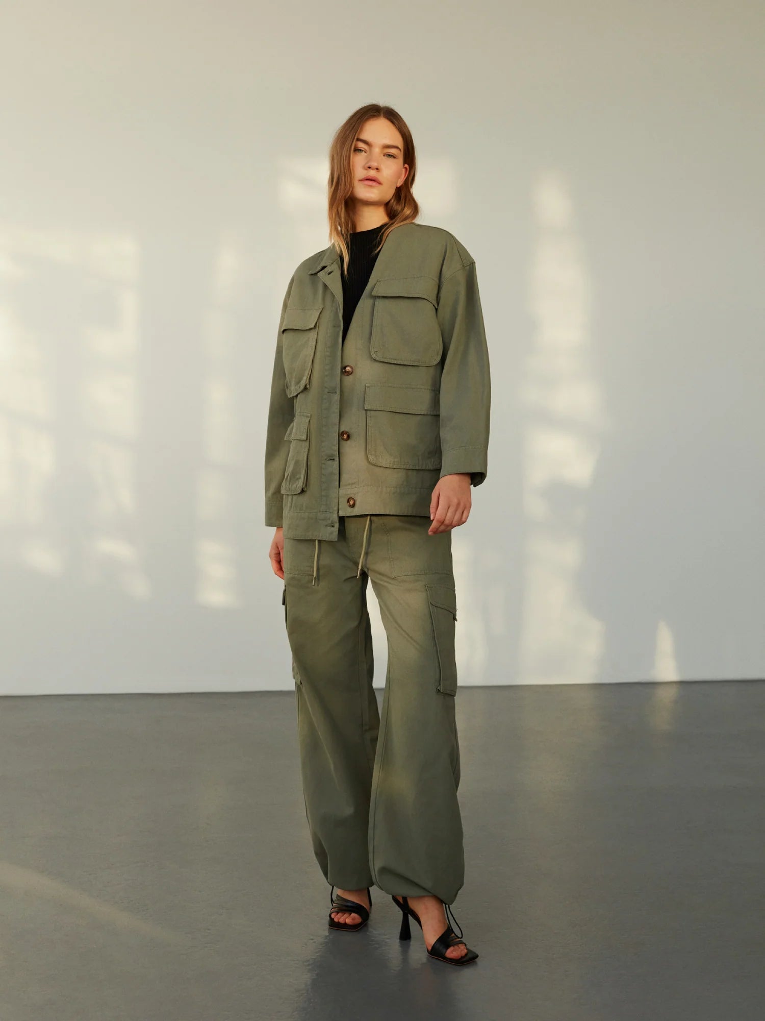 Huge Discounts Sofie Schnoor Utility Jacket - Khaki