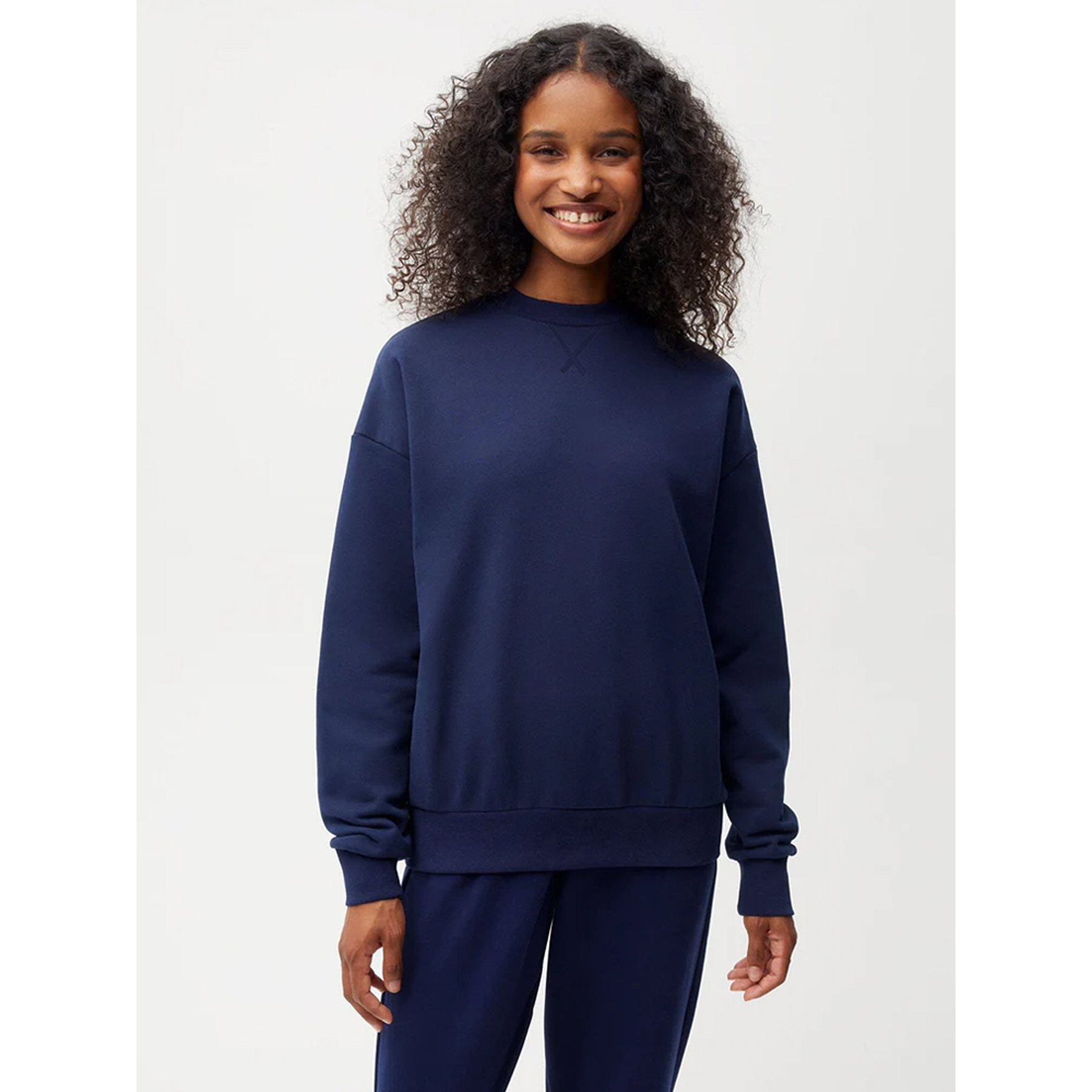 Act Fast Blue Basic Regular Fit Sweatshirt