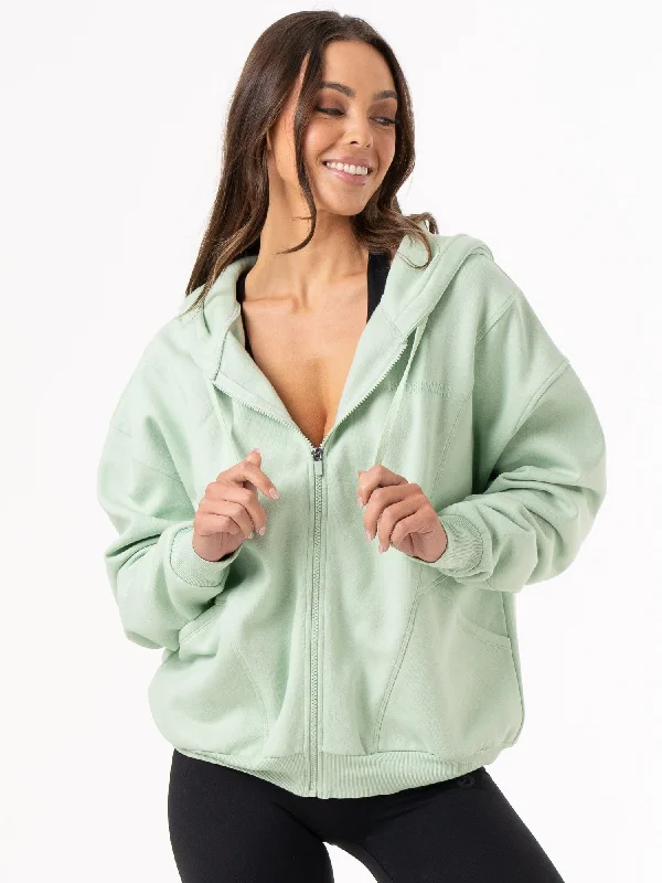 Final Sale Unisex Track Jacket - Cucumber