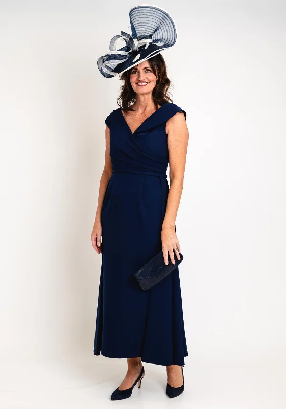 Veni Infantino Overskirt Maxi Dress, Navy