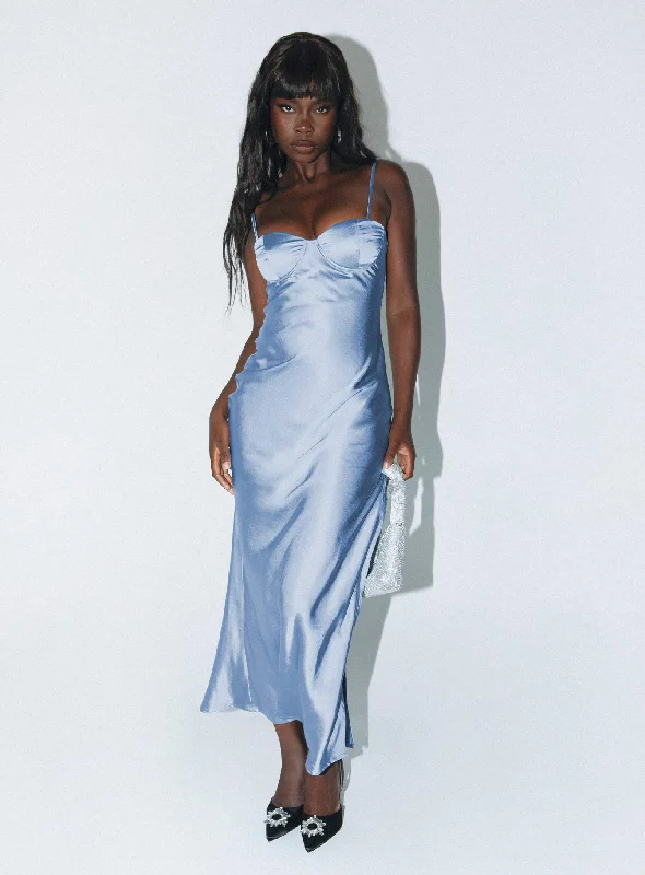 Early Access Creewood Maxi Dress Blue