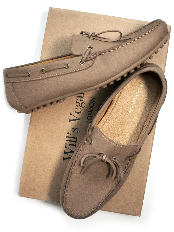 Vegan Suede Loafers