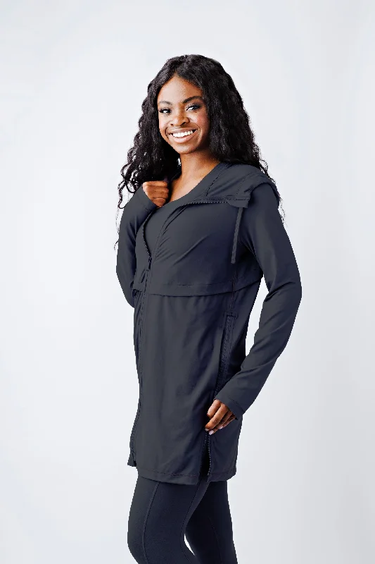 Savings Bonanza EBW FIT Hooded Zip Tunic Jacket