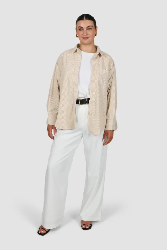 Lowest Price COLTER CORDUROY SHIRT VANILLA