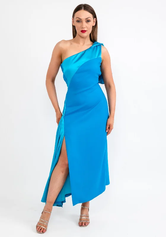 Savings Alert Sisters By Caroline Kilkenny Maddy Dress, Petrol blue