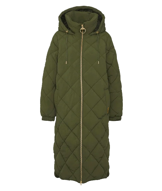 Year-End Clearance Kirkton Longline Puffer Jacket - Green