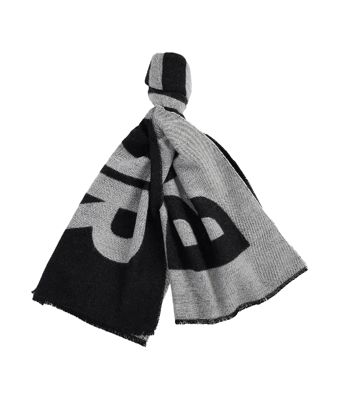 Shop and Save Milla Logo Wrap Scarf - Black