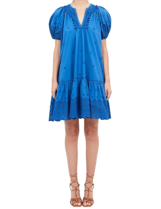 Exclusive Online Offer Aurora Dress In Cobalt