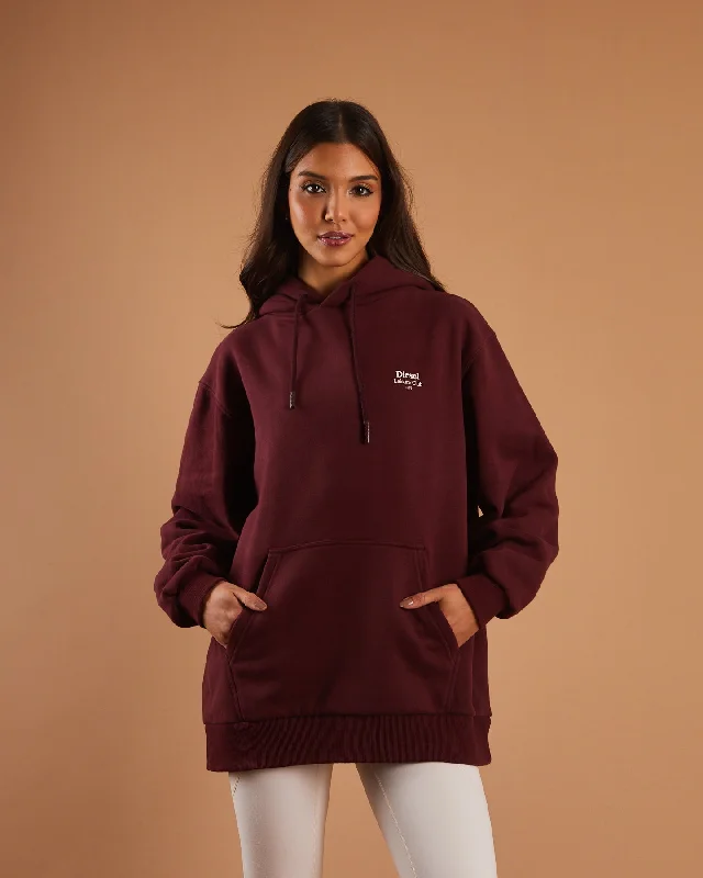 Unbeatable Prices Samara Hood Deep Maroon