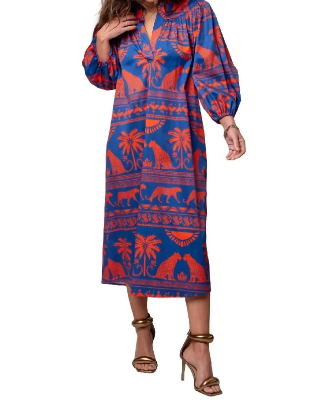 Discount Deals Leslie Dress In Sea Blue