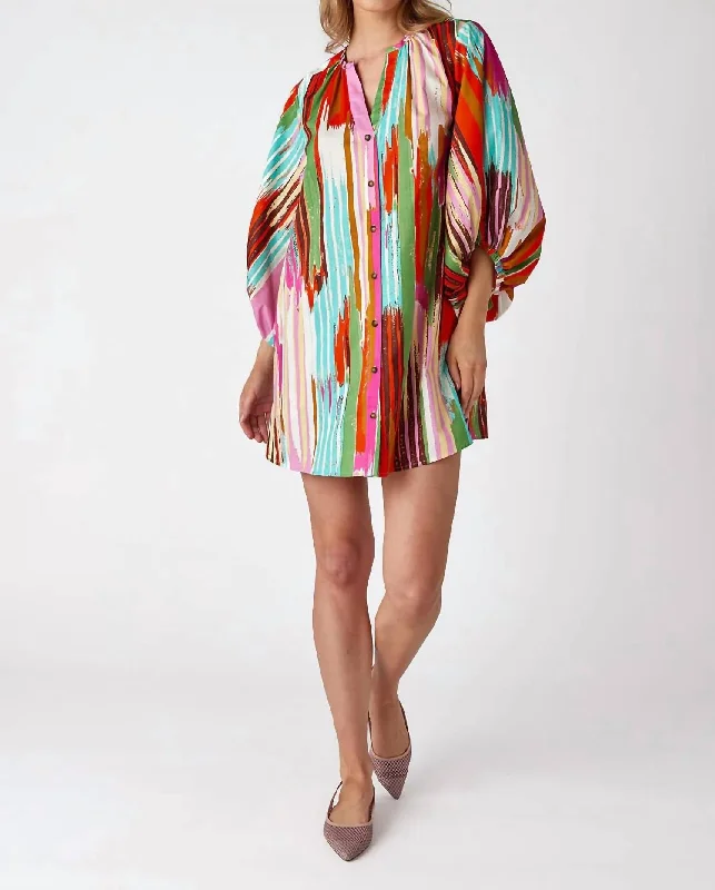 Liv Dress In Vintage Ikat