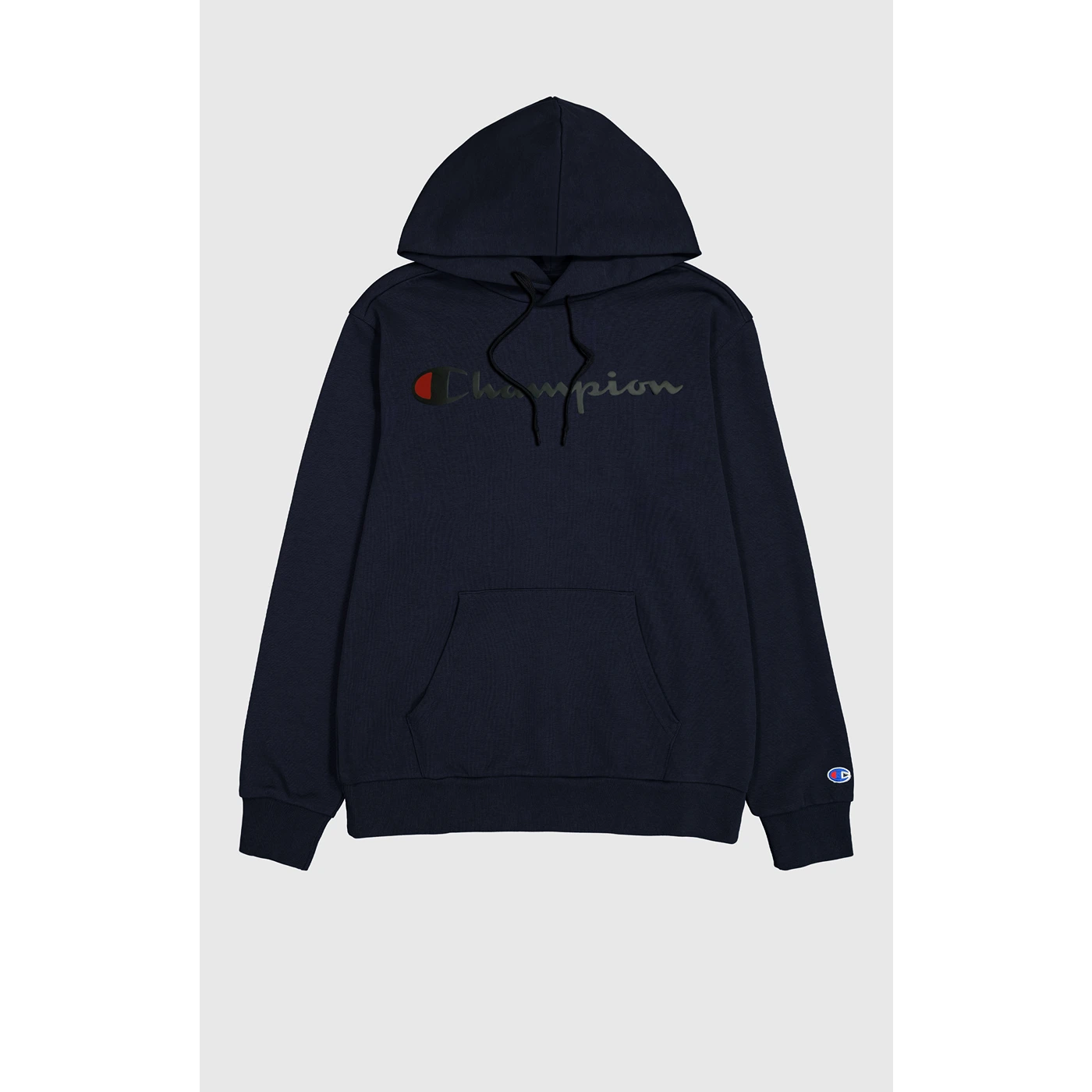 Crazy Deals Navy Logo Oversized Hoodie