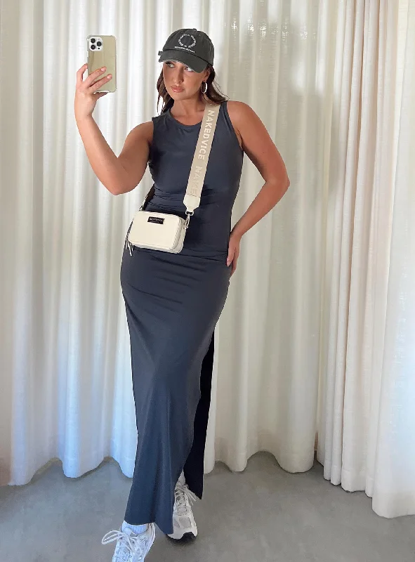 Deep Discounts Bena Maxi Dress Slate