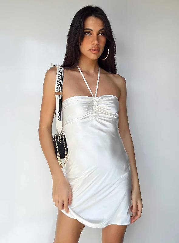 New Deals Desmond Mini Dress White