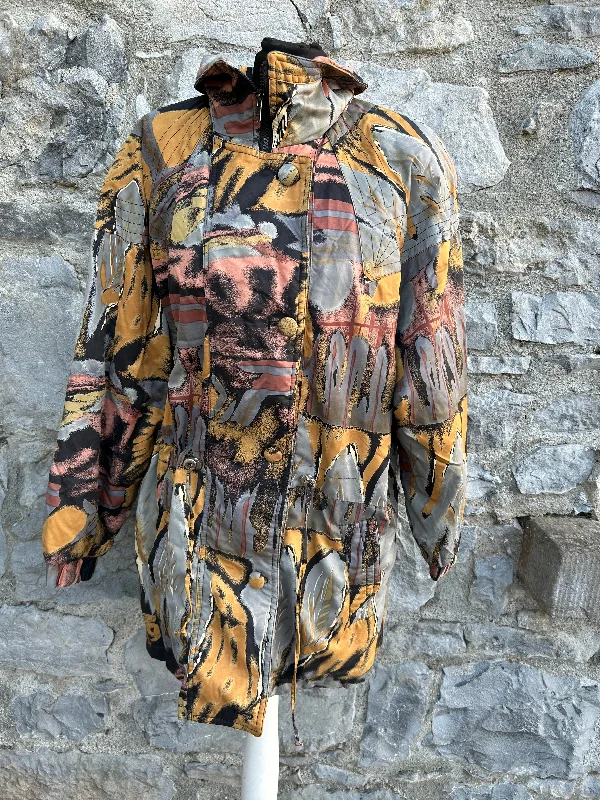 Great Deals 80s abstract grey jacket uk 14