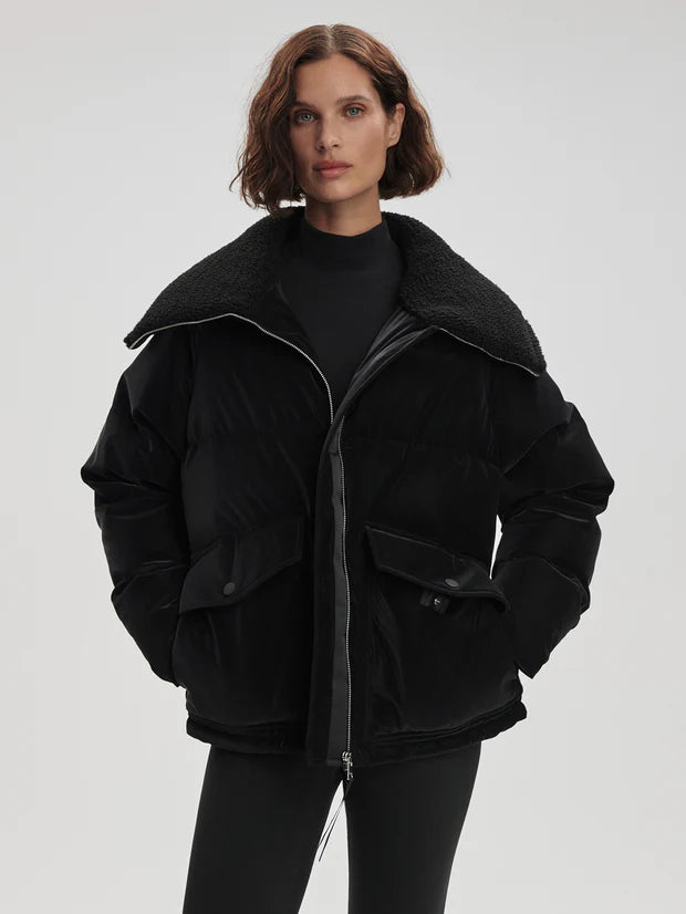 Act Now Varley Roseville Down Jacket - Black