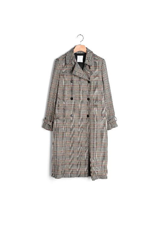 Blowout Sale Trench-coat à carreaux