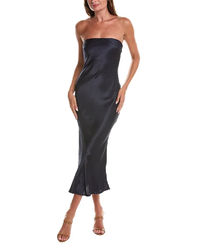 FATE Strapless Slip Dress