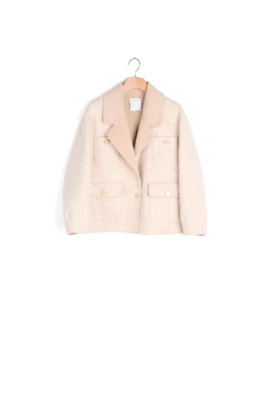 Blazer oversize en laine