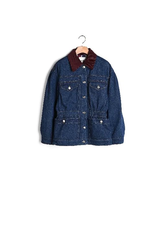 Veste en jean réversible