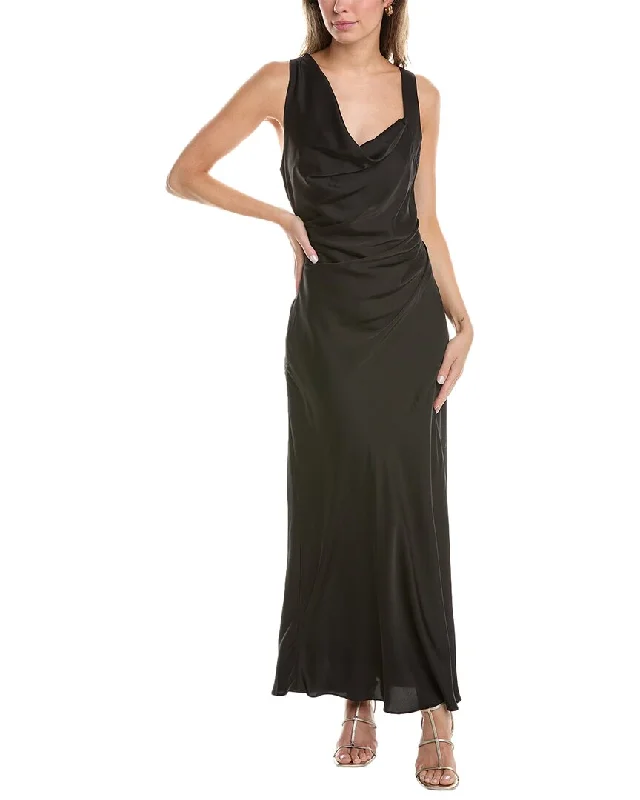 Blowout Deals Maggy London Cowl Neck Maxi Dress