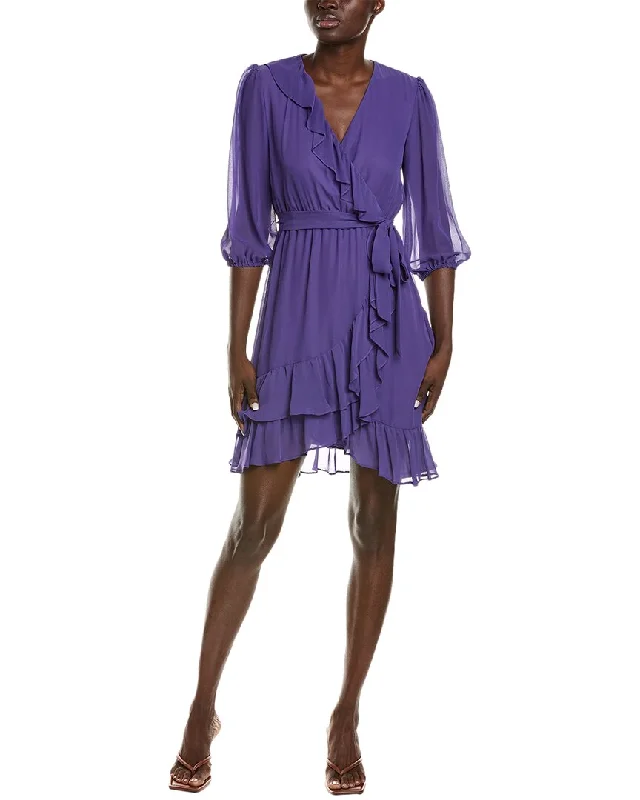 Special Promotion Maison Tara Faux Wrap Dress