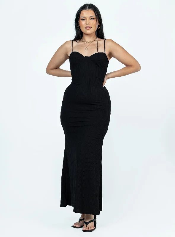 Last Chance Belladonna Maxi Dress Black