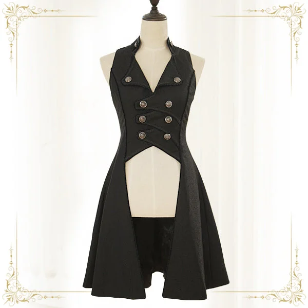 Doorbuster Deal Immortal Thorn~Immortal Moon Night Song~Sleeveness Ouji Lolita Coat Doorbuster Deal Immortal Thorn~Immortal Moon Night Song~Sleeveness Ouji Lolita Coat